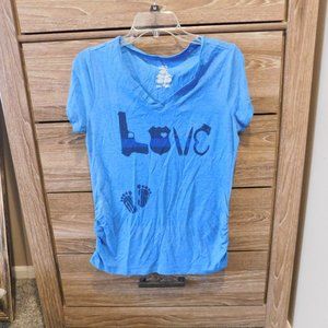 Thin Blue Line Maternity T-Shirt
